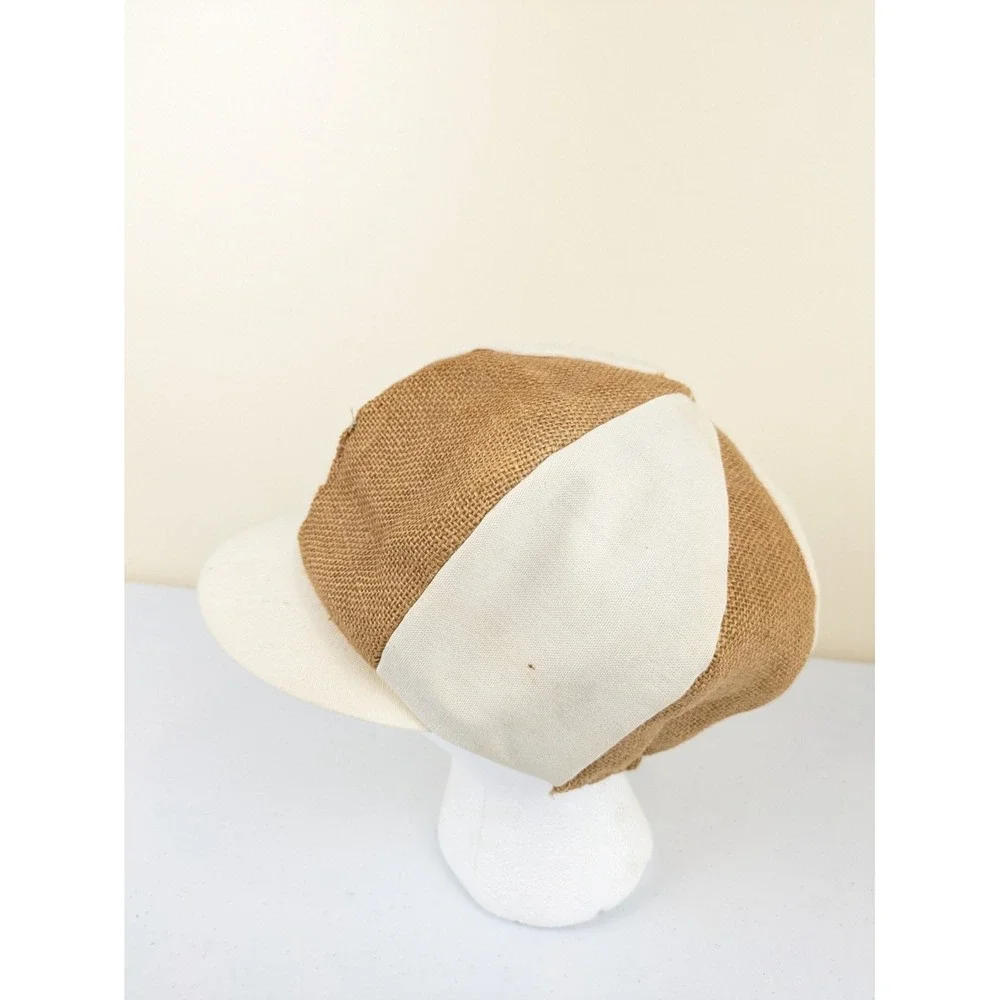 Vintage Walt Disney Productions Hat Mickey Mouse Newsboy Tweed Cotton 60's RARE
